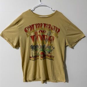 Zoe + Liv Yellow Summer of Love Women’s T-Shirt